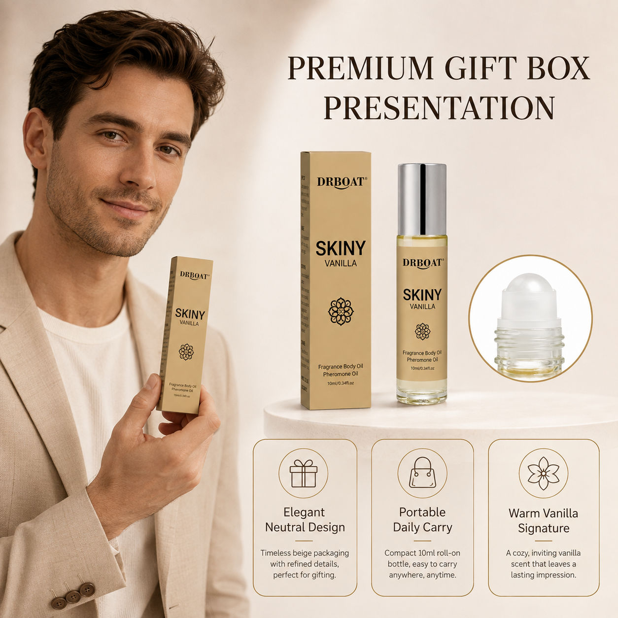 Herren Roll-On Duftöl, hautähn – Perfume Fragrance Oil Bewertung und Preis