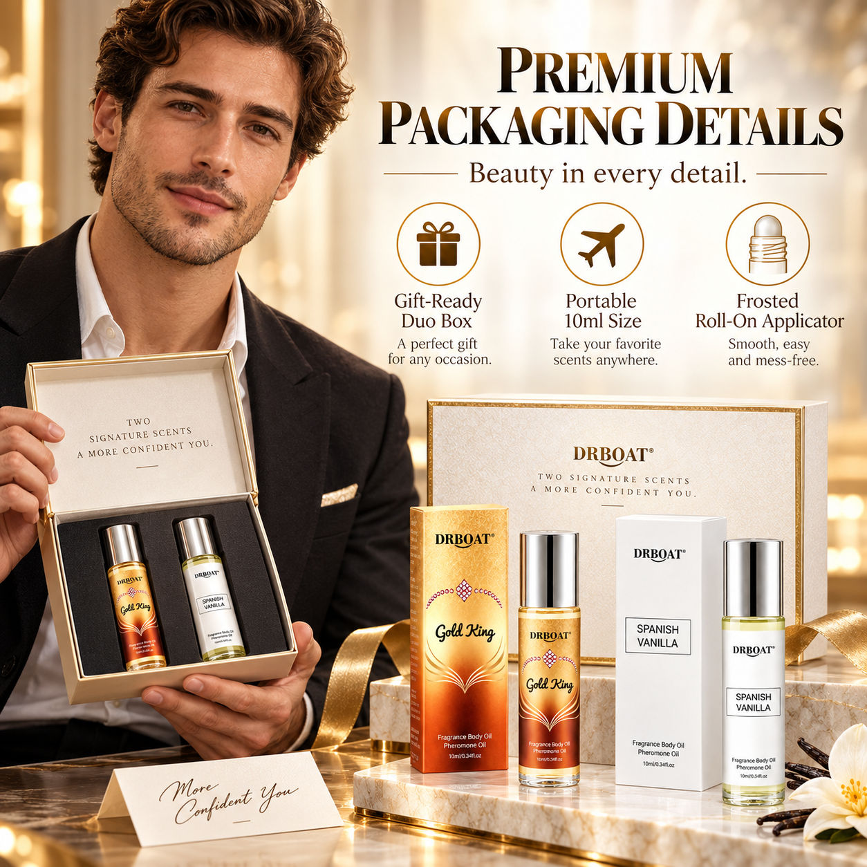 Men Duo Roll-on Parfümöl-Set,  – Perfume Fragrance Oil Bewertung und Preis