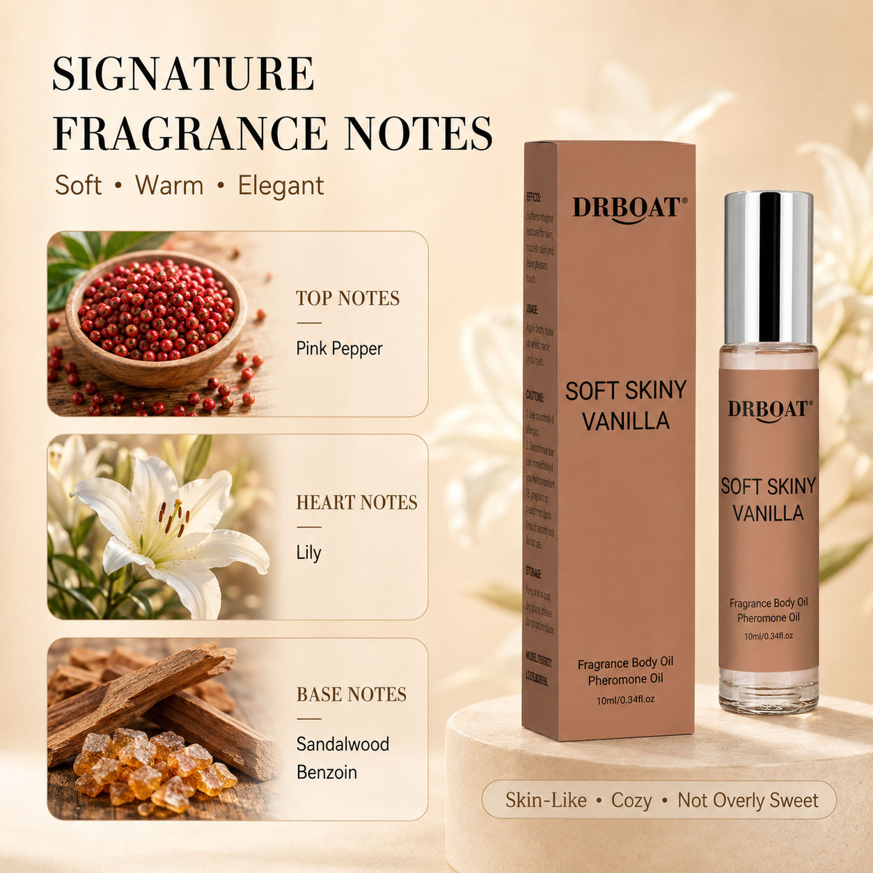 Roll-On-Duftöl für Damen, sanf – Perfume Fragrance Oil Bewertung und Preis
