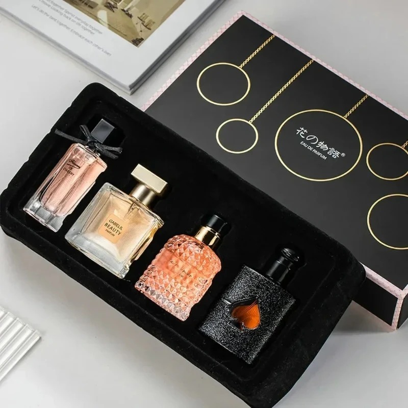 Damenparfüm-Geschenkset mit 4  – The Collection Perfume Fragrance Bewertung und Preis