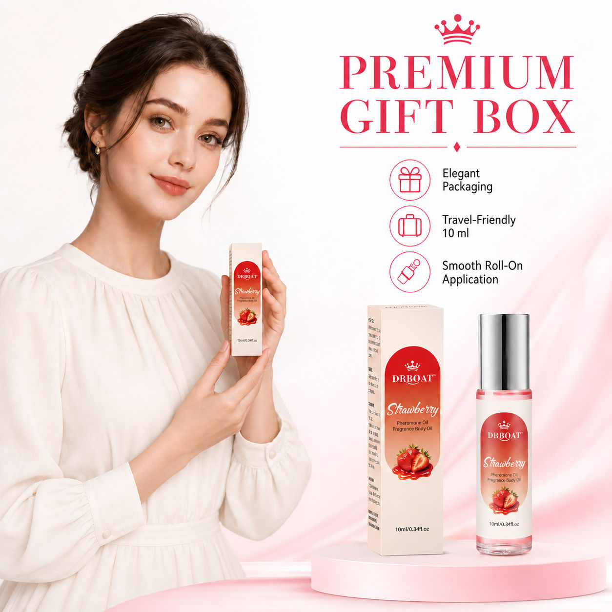 Erdbeer-Roll-On-Parfümöl für D – Perfume Fragrance Oil Bewertung und Preis